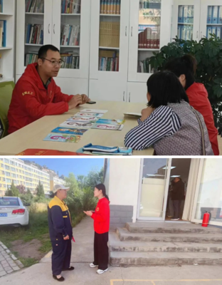 泉城义工百花洲畔开展公益服务:法律咨询 心理讲座 为居民排忧
